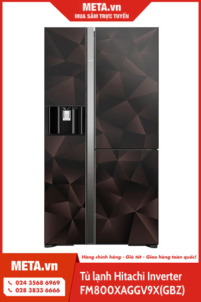 Tủ lạnh Hitachi Inverter 569L FM800XAGGV9X(GBZ)