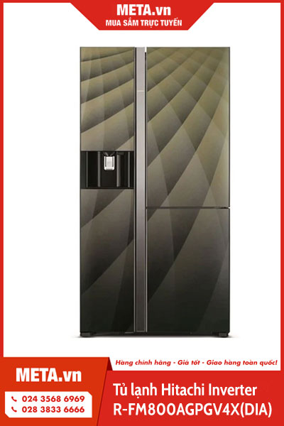 Tủ lạnh Hitachi Inverter 584 lít R-FM800AGPGV4X(DIA)