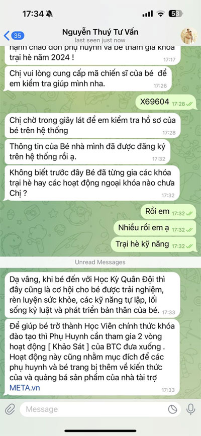 Cảnh báo lừa đảo trại hè mạo danh META.vn