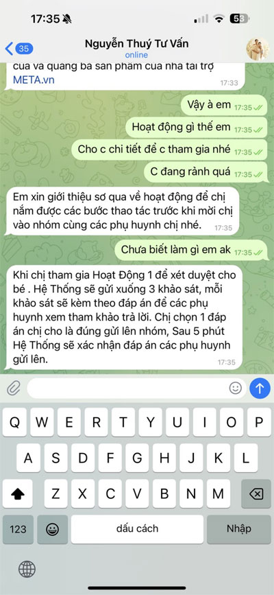 Cảnh báo lừa đảo trại hè mạo danh META.vn 2