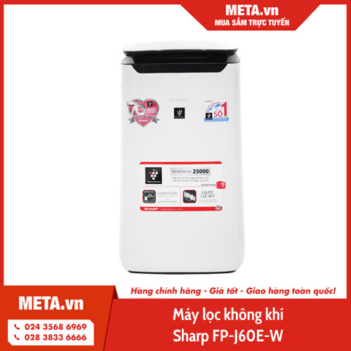 Máy lọc không khí Sharp FP-J60E-W