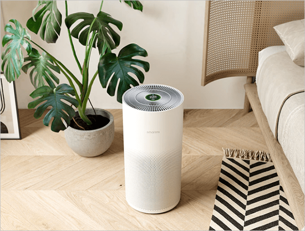 Máy lọc không khí cũng có thể loại bỏ phấn hoa, lông động vật...