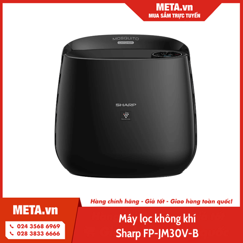 Máy lọc không khí và bắt muỗi Sharp FP-JM30V-B