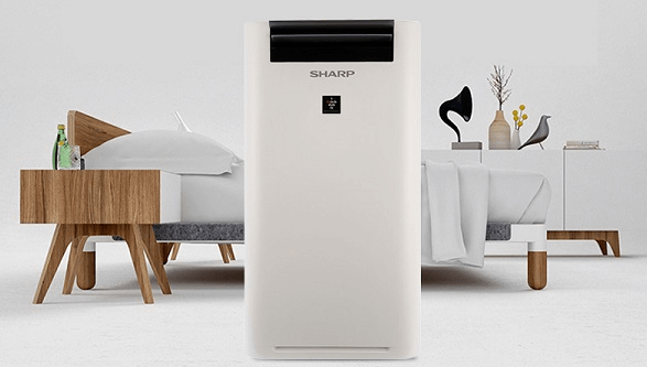 Máy lọc không khí Sharp được người tiêu dùng đánh giá cao về tính thẩm mỹ