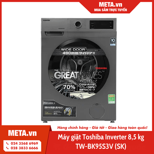 Máy giặt Toshiba 8,5 kg TW-BK95S3V (SK)