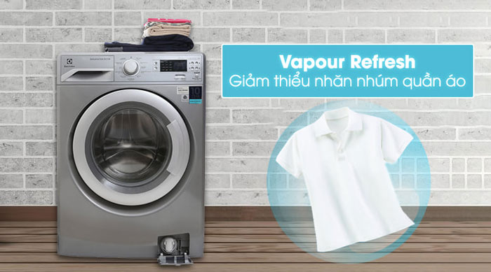 máy giặt Electrolux có chức năng giặt hơi nước Vapour