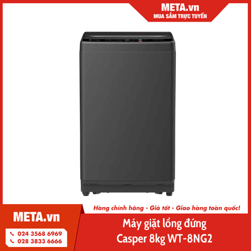 Máy giặt lồng đứng Casper 8kg WT-8NG2