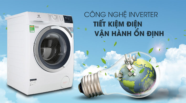 máy giặt Electrolux có khả năng tiết kiệm điện, nước và an toàn khi sử dụng