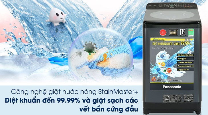 Công nghệ giặt nước nóng StainMaster+