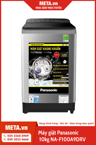 máy giặt lồng đứng Panasonic 10kg NA-F100A9DRV