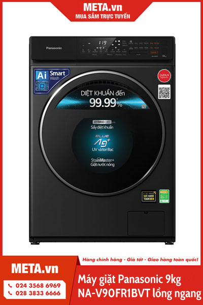 Máy giặt Panasonic Inverter 9kg NA-V90FR1BVT