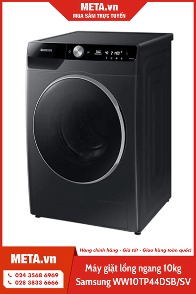 Máy giặt lồng ngang 10kg Samsung WW10TP44DSB/SV