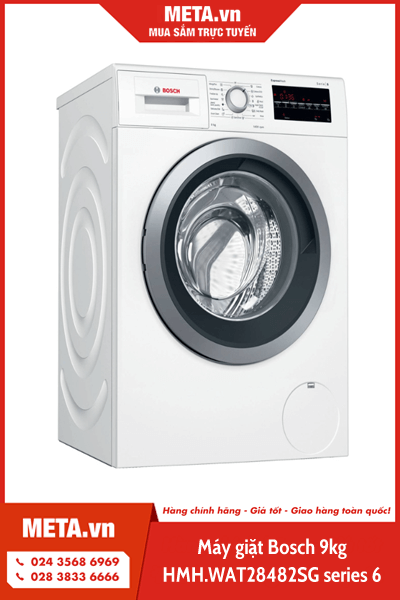 Máy giặt Bosch 9kg HMH.WAT28482SG series 6
