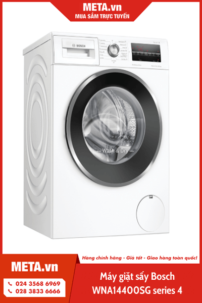 Máy giặt sấy Bosch WNA14400SG series 4