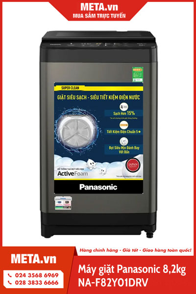 Máy giặt Panasonic 8,2kg NA-F82Y01DRV