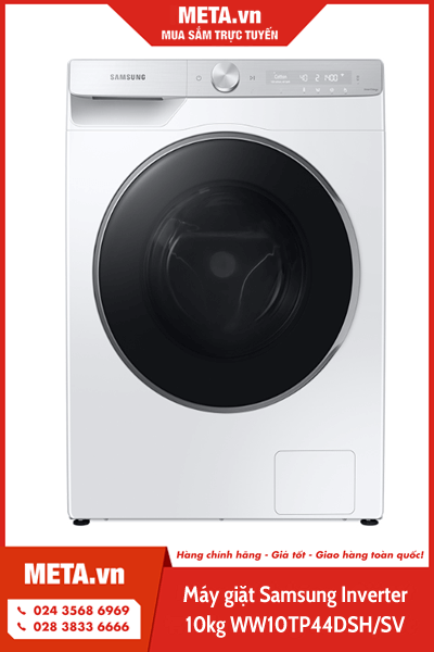 Máy giặt Samsung Inverter 10kg WW10TP44DSH/SV