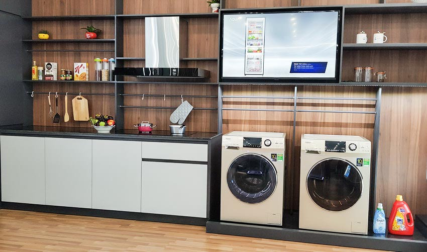 Máy giặt cửa trước AQUA