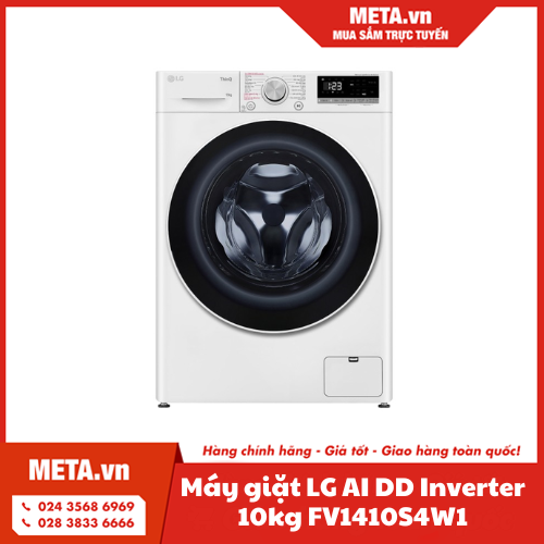 Máy giặt LG AI DD Inverter 10kg FV1410S4W1