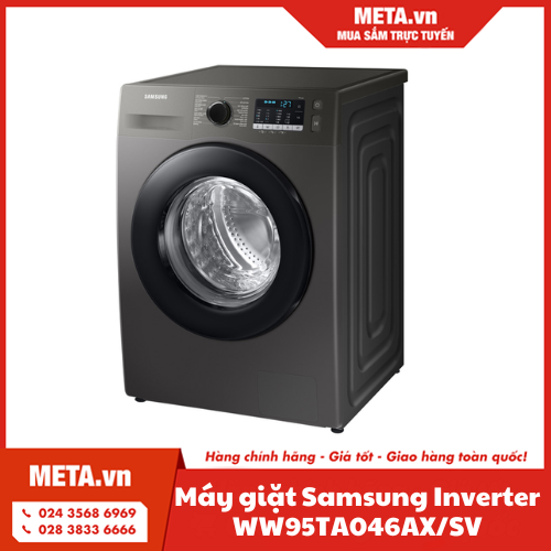 Máy giặt lồng ngang Samsung Inverter 9.5kg WW95TA046AX/SV