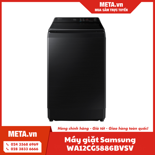Máy giặt Samsung Inverter 12kg WA12CG5886BVSV