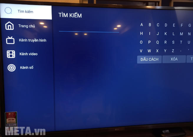 Cách tìm kiếm video trên VTV Go 
