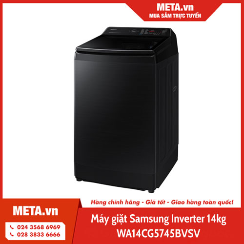 Máy giặt Samsung Inverter 14kg WA14CG5745BVSV