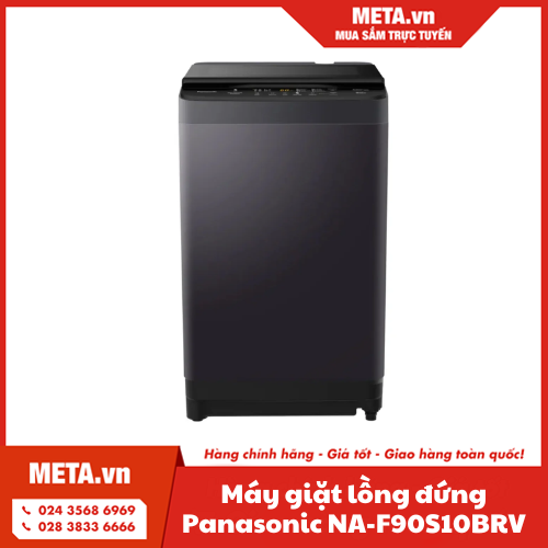 Máy giặt lồng đứng Panasonic 9kg NA-F90S10BRV