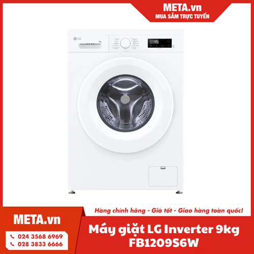 Máy giặt LG Inverter 9kg FB1209S6W