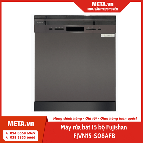 Máy rửa bát Fujishan FJVN15-S08AFB