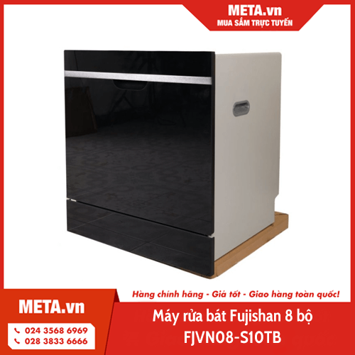 Máy rửa bát Fujishan 8 bộ âm tủ FJVN08-S10TB