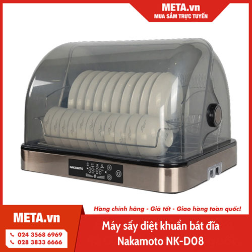 Máy sấy diệt khuẩn bát đĩa Nakamoto NK-D08