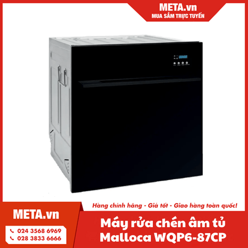 Máy rửa chén Malloca WQP12-J7713FB (14 bộ)