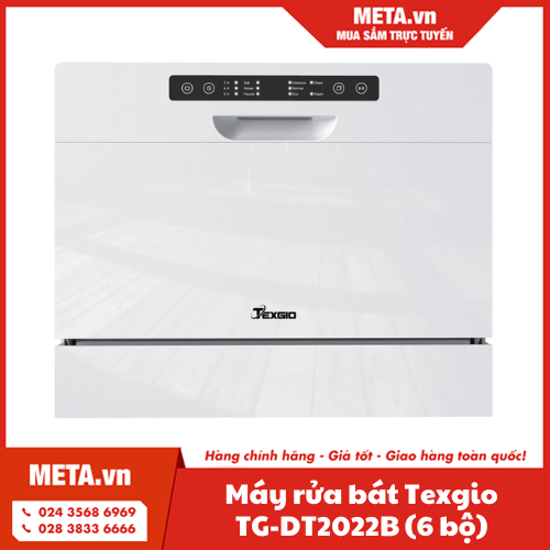 Máy rửa bát Texgio TG-DT2022B (6 bộ)