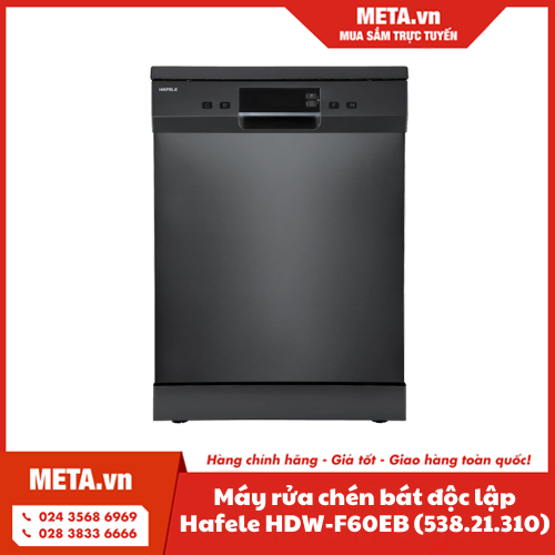 Máy rửa chén bát độc lập Hafele HDW-F60EB (538.21.310) - 14 bộ