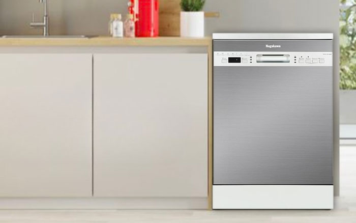 Máy rửa bát Nagakawa có thiết kế hiện đại