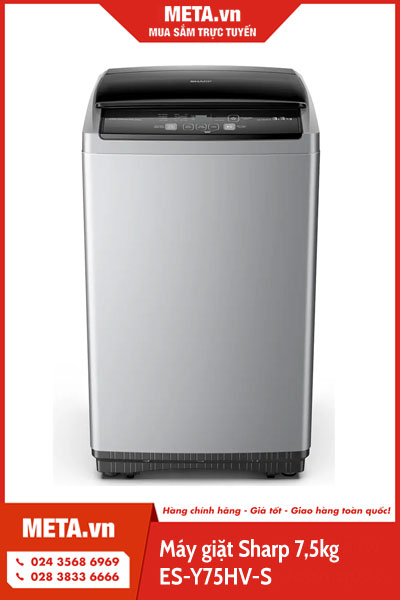 Máy giặt Sharp 7,5kg ES-Y75HV-S