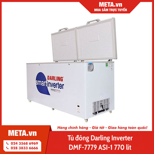 Tủ đông Darling Inverter DMF-7779 ASI-1 770 lít 