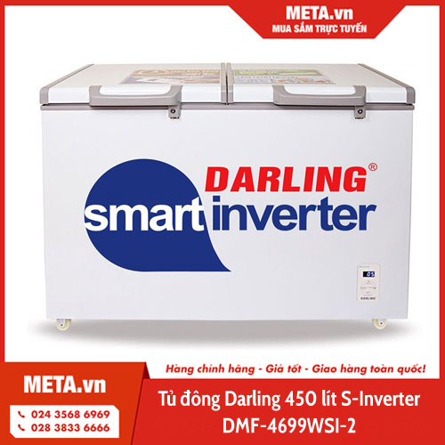 Tủ đông Darling 450 lít S-Inverter DMF-4699WSI-2