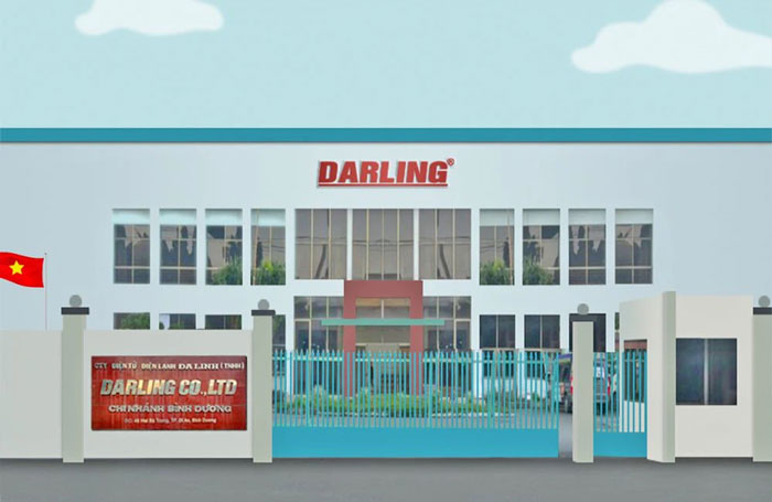 Tủ đông Darling là sản phẩm của Việt Nam