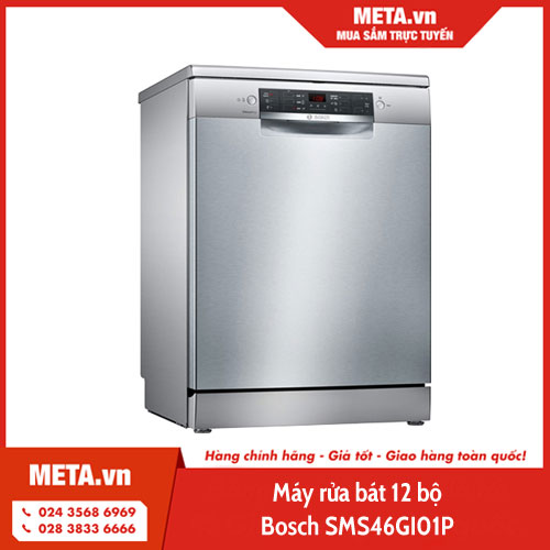 1. Máy rửa bát Bosch 12 bộ SMS46GI01P