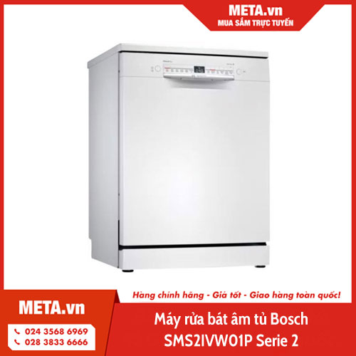 Máy rửa bát Bosch SMS2IVW01P Serie 2