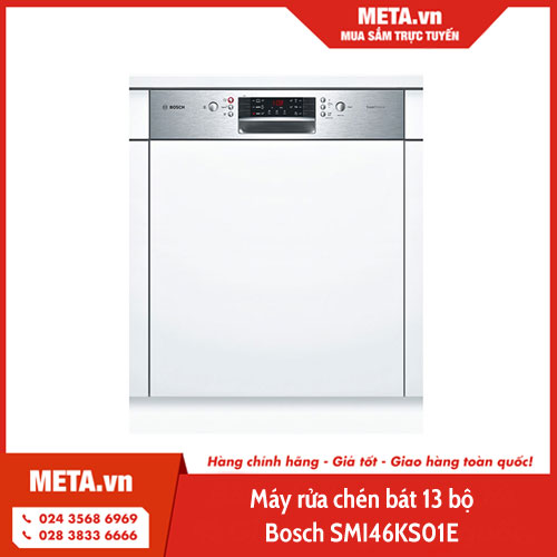 Máy rửa chén bát Bosch SMI46KS01E (13 bộ)