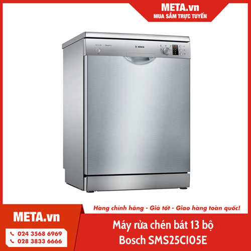 Máy rửa bát Bosch SMS25CI05E (13 bộ)