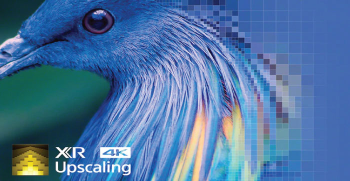Công nghệ nâng cấp hình ảnh 4K X-Reality Pro hoặc XR 4K Upscaling