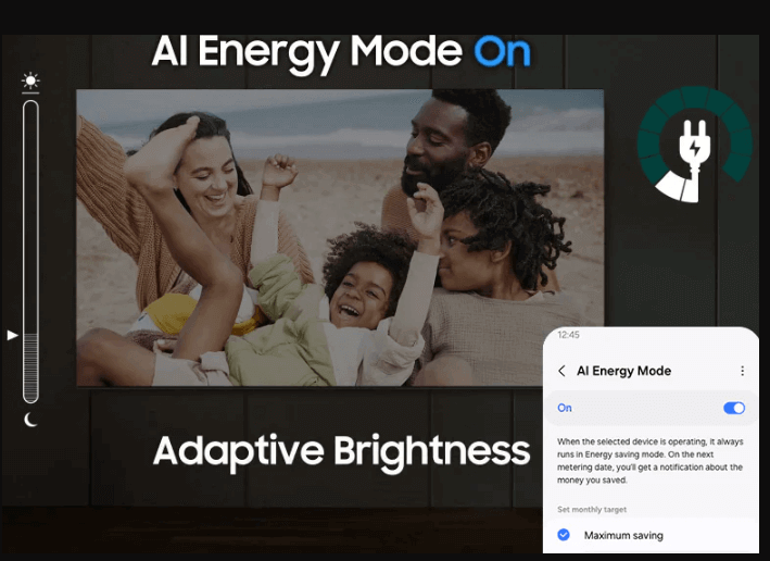TV Samsung 2024 tiết kiệm điện với chế độ AI Energy Mode 