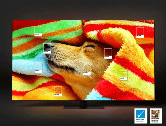 Công nghệ màu sắc nguyên bản PANTONE trên tivi Samsung đời mới nhất 