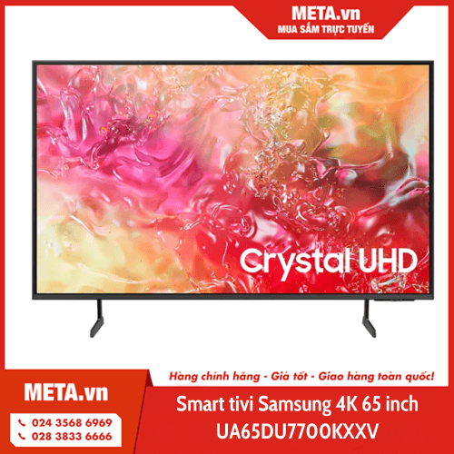 Smart tivi Samsung 4K 65 inch UA65DU7700KXXV