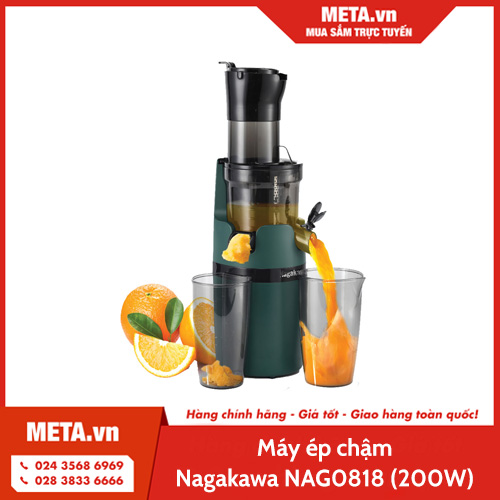Máy ép chậm Nagakawa NAG0818 (200W)