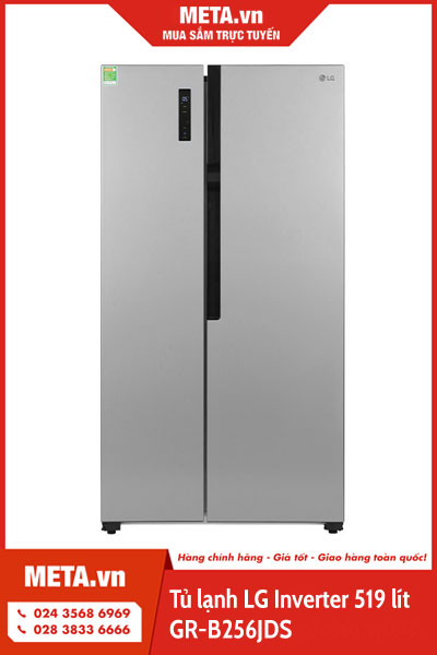 Tủ lạnh LG Inverter 519 lít GR-B256JDS