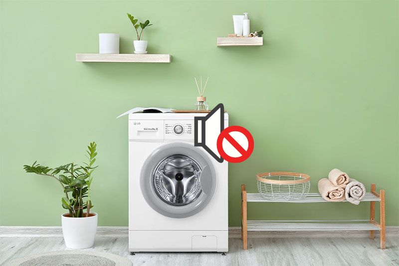 Máy giặt LG bị mất âm thanh